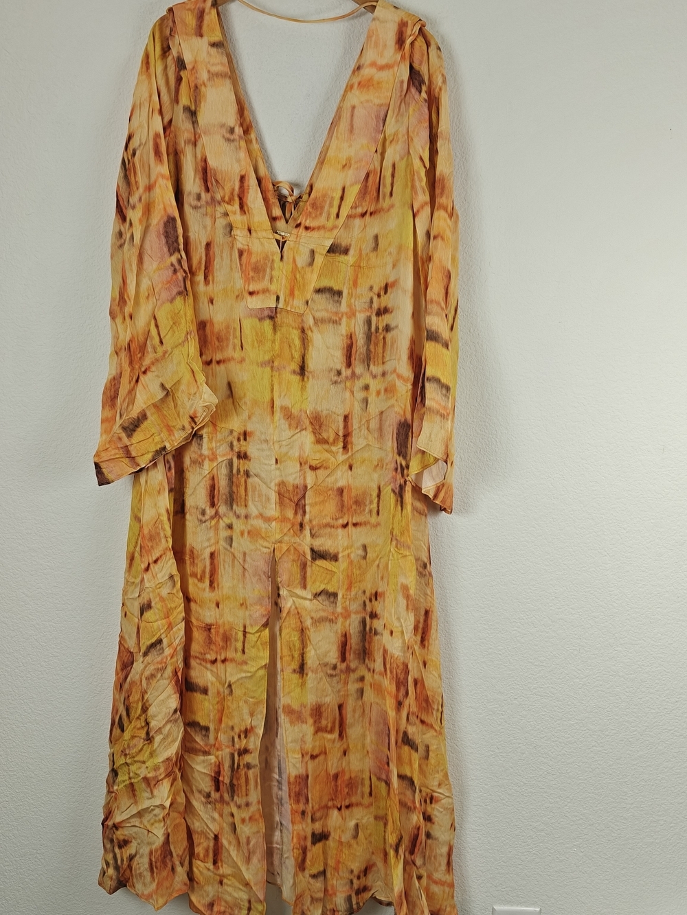Cult Gaia Eeva Cover-Up Maxi Dress NWT Summer Haze Resort Goddess Large - Picture 5 of 16